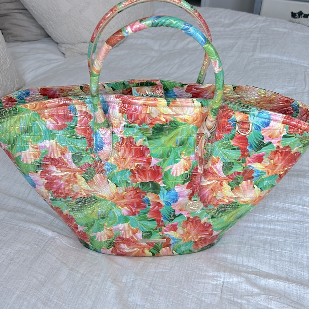 Brahmin Mira Taffy Genuine Leather bag